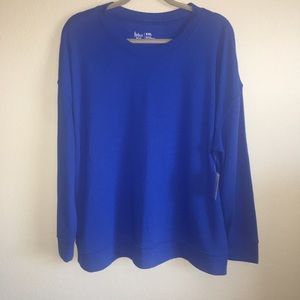 NWT! Women’s Flirtitude Active XXL Titan Blue Top